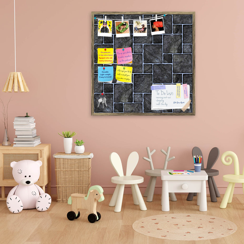 Black Mosaic Bulletin Board Notice Pin Board Soft Board | Framed-Bulletin Boards Framed-BLB_FR-IC 5007351 IC 5007351, Abstract Expressionism, Abstracts, Architecture, Black, Black and White, Check, Digital, Digital Art, Geometric, Geometric Abstraction, Graphic, Grid Art, Marble, Marble and Stone, Patterns, Semi Abstract, mosaic, bulletin, board, notice, pin, soft, framed, ceramic, floor, abstract, background, bath, block, bright, brown, build, checks, construct, construction, cube, decor, glass, glassy, gl