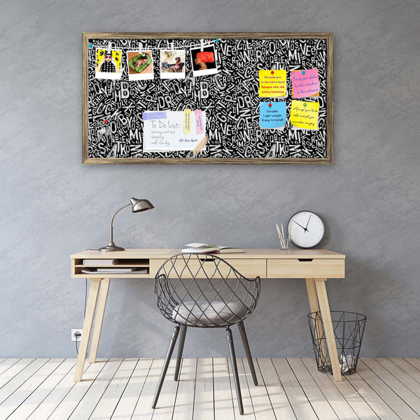 Alphabets Bulletin Board Notice Pin Board Soft Board | Framed-Bulletin Boards Framed-BLB_FR-IC 5007359 IC 5007359, Alphabets, Art and Paintings, Black, Black and White, Calligraphy, Decorative, Digital, Digital Art, Education, Geometric, Geometric Abstraction, Graphic, Illustrations, Patterns, Schools, Signs, Signs and Symbols, Symbols, Text, Universities, White, bulletin, board, notice, pin, vision, soft, combo, with, thumb, push, pins, sticky, notes, antique, golden, frame, alphabet, art, background, bold