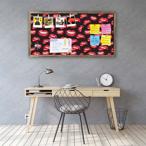 Lips D1 Bulletin Board Notice Pin Board Soft Board | Framed-Bulletin Boards Framed-BLB_FR-IC 5007360 IC 5007360, Art and Paintings, Illustrations, Love, Modern Art, Patterns, People, Pop Art, Romance, Signs, Signs and Symbols, lips, d1, bulletin, board, notice, pin, vision, soft, combo, with, thumb, push, pins, sticky, notes, antique, golden, frame, pop, art, mouth, modern, background, beauty, color, colorful, cosmetic, design, desire, emotions, female, fun, funny, girl, illustration, kiss, laughter, lipsti