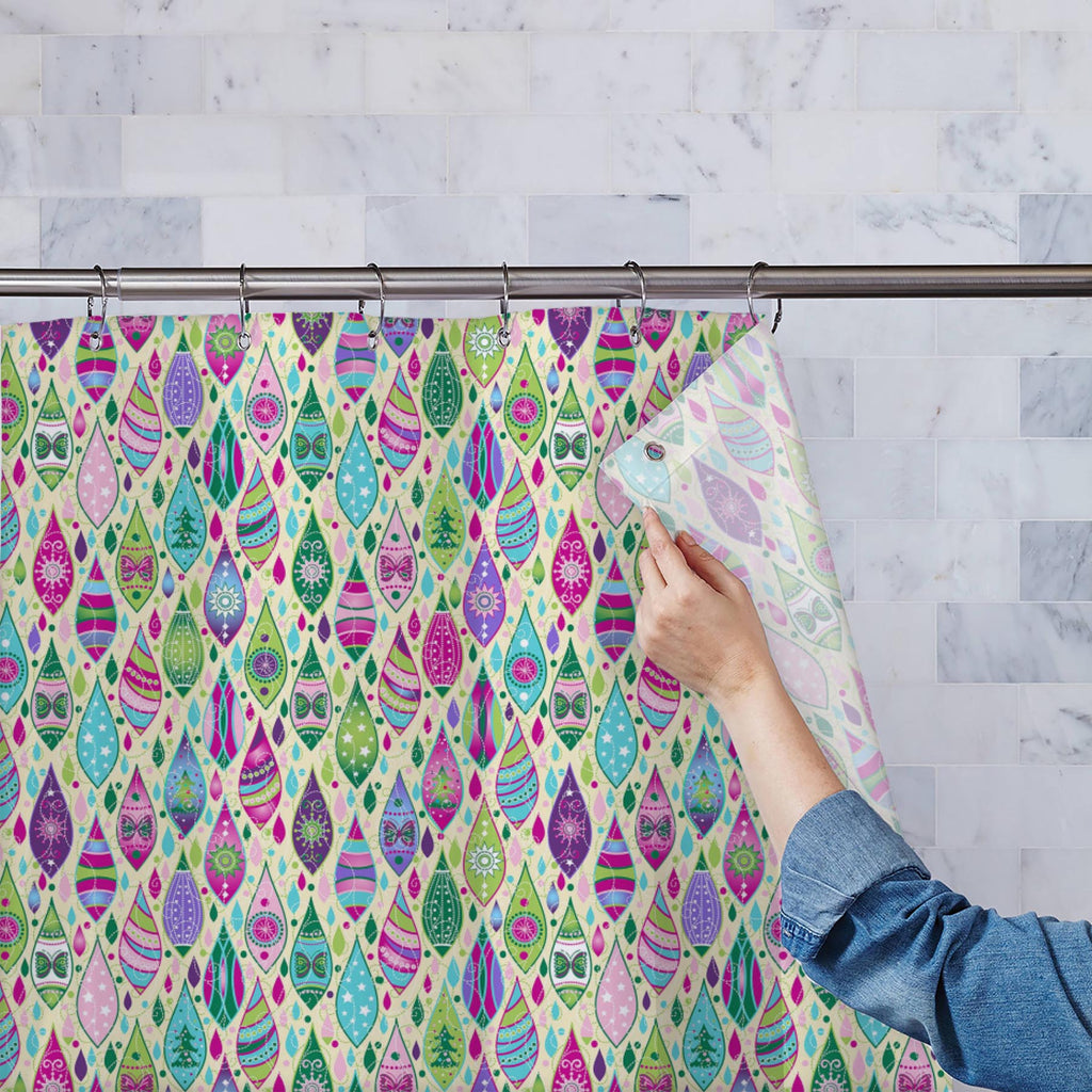 Christmas Curls Washable Waterproof Shower Curtain-Shower Curtains-CUR_SH_EL-IC 5007362 IC 5007362, Black and White, Books, Christianity, Circle, Dots, Patterns, Signs, Signs and Symbols, White, christmas, curls, washable, waterproof, shower, curtain, pattern, wallpaper, background, ball, blue, butterfly, chaotic, collection, confetti, creative, decoration, design, dot, dotty, green, lace, lacy, mix, ornament, ornamental, painted, pink, purple, red, repeating, scattering, scrapbook, seamless, seasonal, set,