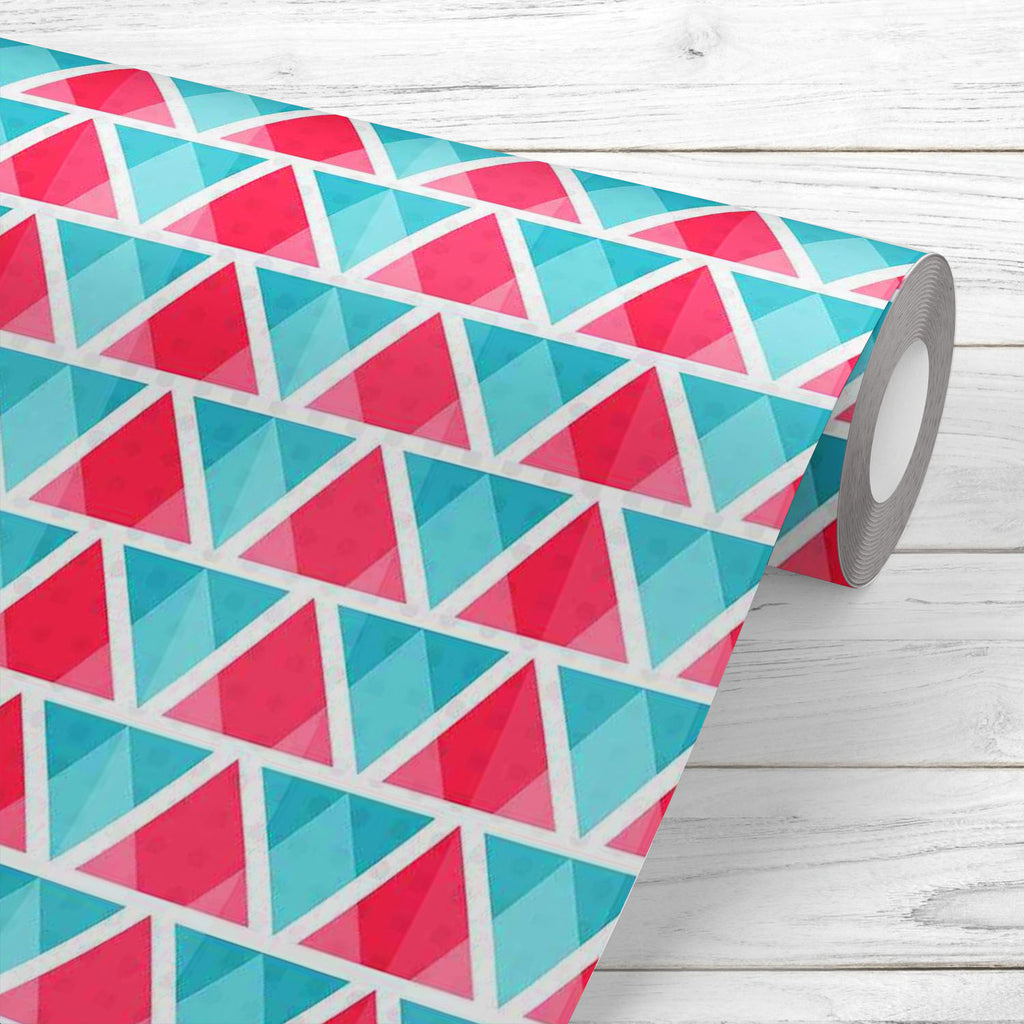 Abstract Triangles D1 Wallpaper Roll - Wallpapers Peel & Stick - ArtzFolio.com