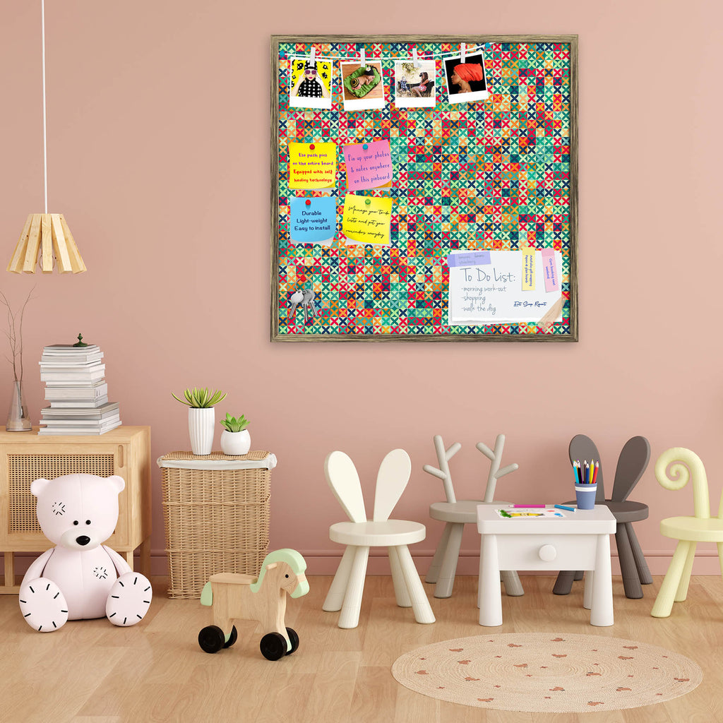 Colored Crosses Bulletin Board Notice Pin Board Soft Board | Framed-Bulletin Boards Framed-BLB_FR-IC 5007371 IC 5007371, Abstract Expressionism, Abstracts, Ancient, Art and Paintings, Black, Black and White, Circle, Cross, Decorative, Diamond, Digital, Digital Art, Eygptian, Fashion, Geometric, Geometric Abstraction, Graphic, Hipster, Historical, Illustrations, Medieval, Patterns, Retro, Semi Abstract, Signs, Signs and Symbols, Vintage, White, colored, crosses, bulletin, board, notice, pin, soft, framed, ab