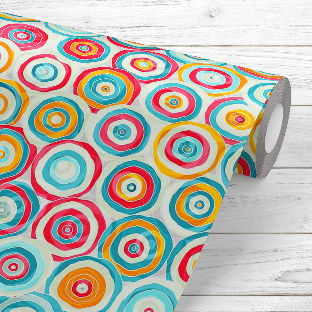 Psychedelic Style Wallpaper Roll-Wallpapers Peel & Stick-WAL_PA-IC 5007374 IC 5007374, Abstract Expressionism, Abstracts, Ancient, Art and Paintings, Black, Black and White, Circle, Decorative, Drawing, Geometric, Geometric Abstraction, Historical, Illustrations, Medieval, Patterns, Semi Abstract, Signs, Signs and Symbols, Vintage, psychedelic, style, wallpaper, roll, abstract, art, artistic, background, beautiful, bright, brown, canvas, chemistry, circles, color, colorful, cool, decoration, design, drop, e