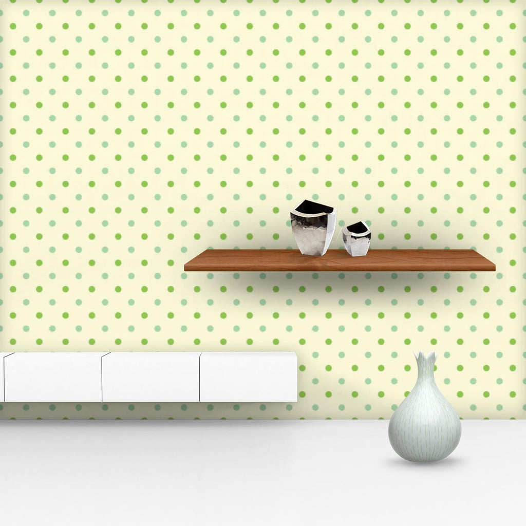Green Polka Dots Wallpaper Roll-Wallpapers Peel & Stick-WAL_PA-IC 5007377 IC 5007377, Abstract Expressionism, Abstracts, Art and Paintings, Black, Black and White, Books, Circle, Decorative, Digital, Digital Art, Dots, Geometric, Geometric Abstraction, Graphic, Holidays, Illustrations, Modern Art, Patterns, Semi Abstract, Signs, Signs and Symbols, White, green, polka, wallpaper, roll, pattern, scrapbook, abstract, art, backdrop, background, and, cloth, composition, cover, decor, decoration, design, dot, fab