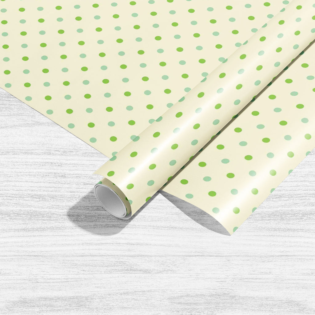 Green Polka Dots Art & Craft Gift Wrapping Paper-Wrapping Papers-WRP_PP-IC 5007377 IC 5007377, Abstract Expressionism, Abstracts, Art and Paintings, Black, Black and White, Books, Circle, Decorative, Digital, Digital Art, Dots, Geometric, Geometric Abstraction, Graphic, Holidays, Illustrations, Modern Art, Patterns, Semi Abstract, Signs, Signs and Symbols, White, green, polka, art, craft, gift, wrapping, paper, pattern, wallpaper, scrapbook, abstract, backdrop, background, and, cloth, composition, cover, de