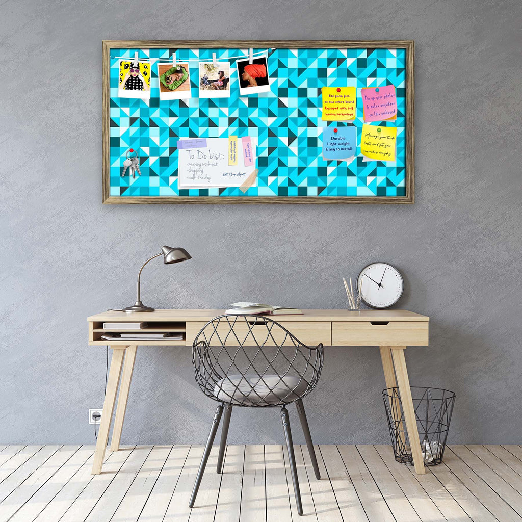 Blue Triangle Bulletin Board Notice Pin Board Soft Board | Framed-Bulletin Boards Framed-BLB_FR-IC 5007387 IC 5007387, Abstract Expressionism, Abstracts, Art and Paintings, Decorative, Diamond, Digital, Digital Art, Geometric, Geometric Abstraction, Graphic, Grid Art, Illustrations, Modern Art, Patterns, Semi Abstract, Signs, Signs and Symbols, Symbols, Triangles, blue, triangle, bulletin, board, notice, pin, soft, framed, abstract, art, backdrop, background, beautiful, block, bright, classic, color, cover,