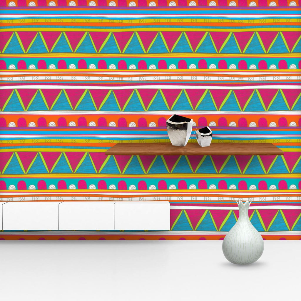 Tribal Art D5 Wallpaper Roll-Wallpapers Peel & Stick-WAL_PA-IC 5007390 IC 5007390, Abstract Expressionism, Abstracts, Ancient, Culture, Decorative, Drawing, Ethnic, Fantasy, Fashion, Folk Art, Geometric, Geometric Abstraction, Historical, Illustrations, Medieval, Mexican, Patterns, Semi Abstract, Signs, Signs and Symbols, Stripes, Traditional, Triangles, Tribal, Vintage, World Culture, art, d5, wallpaper, roll, background, abstract, abstraction, artistic, backdrop, blue, border, bright, creative, decor, dec