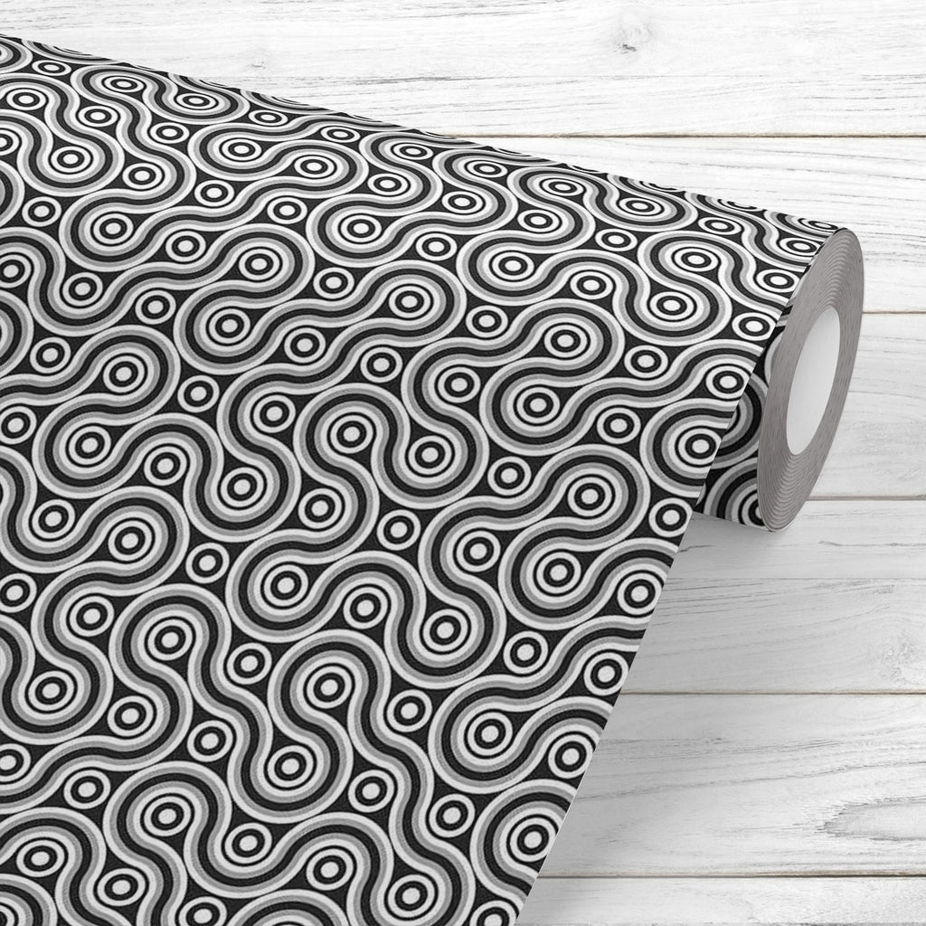 Infinite Line Wallpaper Roll-Wallpapers Peel & Stick-WAL_PA-IC 5007391 IC 5007391, Abstract Expressionism, Abstracts, Black, Black and White, Geometric, Geometric Abstraction, Illustrations, Patterns, Semi Abstract, Signs, Signs and Symbols, White, infinite, line, wallpaper, roll, background, pattern, abstract, infinity, backgrounds, band, coil, convoluted, decor, decoration, design, element, frame, kink, loop, meander, ribbon, seamless, shape, single, sinuous, squirm, style, tape, winding, artzfolio, wallp
