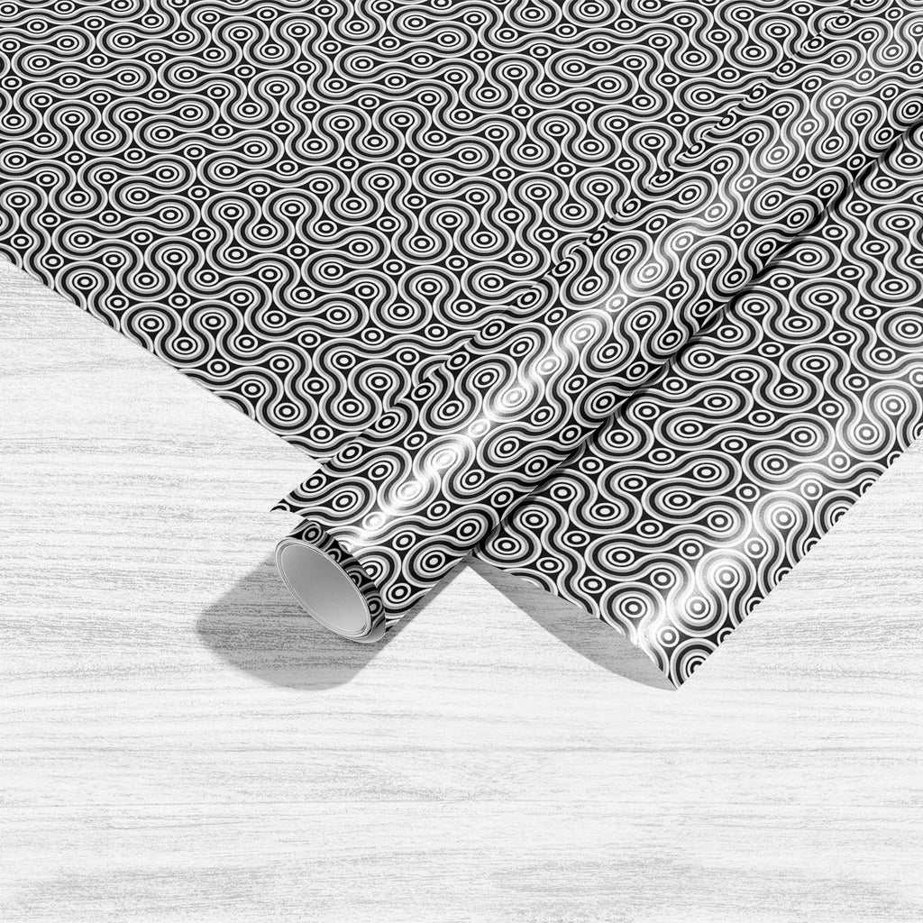 Infinite Line Art & Craft Gift Wrapping Paper-Wrapping Papers-WRP_PP-IC 5007391 IC 5007391, Abstract Expressionism, Abstracts, Black, Black and White, Geometric, Geometric Abstraction, Illustrations, Patterns, Semi Abstract, Signs, Signs and Symbols, White, infinite, line, art, craft, gift, wrapping, paper, background, pattern, abstract, infinity, backgrounds, band, coil, convoluted, decor, decoration, design, element, frame, kink, loop, meander, ribbon, seamless, shape, single, sinuous, squirm, style, tape