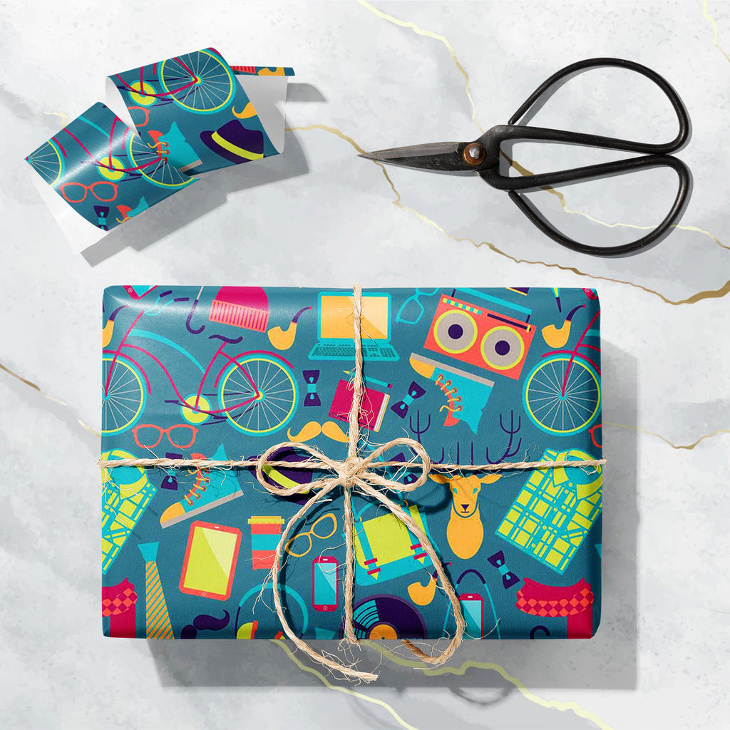 Hipster Art & Craft Gift Wrapping Paper-Wrapping Papers-WRP_PP-IC 5007393 IC 5007393, Ancient, Bikes, Culture, Ethnic, Fashion, Hipster, Historical, Icons, Medieval, Modern Art, Patterns, Retro, Traditional, Tribal, Urban, Vintage, World Culture, art, craft, gift, wrapping, paper, pattern, artwork, audio, cassette, backdrop, bag, bike, bow, tie, camera, deer, disco, fabric, funky, glasses, hat, headphones, style, icon, laptop, lomo, modern, moleskine, mustache, ornament, photo, record, ribbon, scarf, seamle