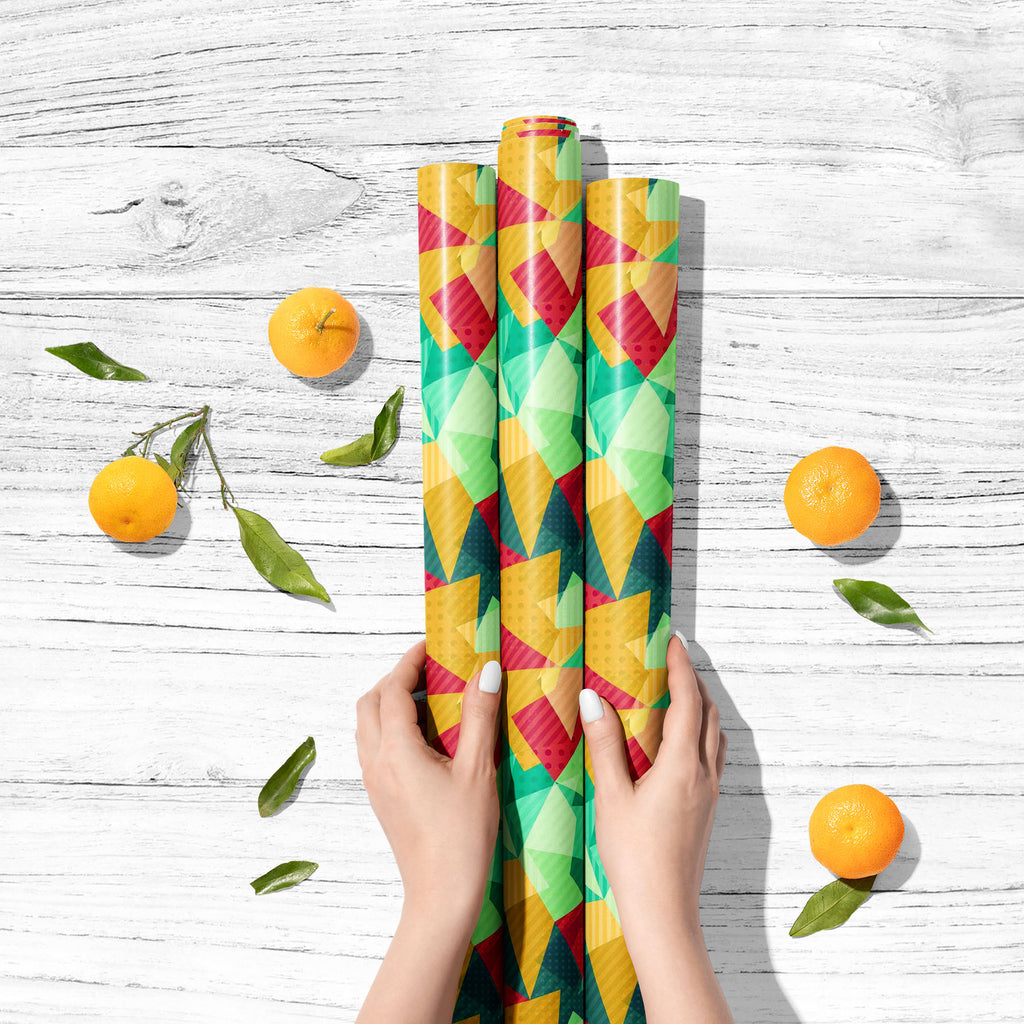 Retro Mosaic Art & Craft Gift Wrapping Paper-Wrapping Papers-WRP_PP-IC 5007430 IC 5007430, Abstract Expressionism, Abstracts, Art and Paintings, Decorative, Diamond, Digital, Digital Art, Fantasy, Fashion, Geometric, Geometric Abstraction, Graphic, Hipster, Illustrations, Modern Art, Patterns, Retro, Semi Abstract, Signs, Signs and Symbols, Triangles, mosaic, art, craft, gift, wrapping, paper, abstract, artistic, artwork, backdrop, background, banner, card, cell, color, colorful, composition, connection, co