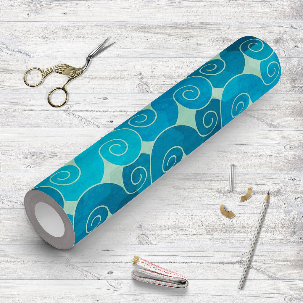 Spiral Waves Wallpaper Roll-Wallpapers Peel & Stick-WAL_PA-IC 5007431 IC 5007431, Abstract Expressionism, Abstracts, Ancient, Art and Paintings, Black and White, Botanical, Circle, Culture, Decorative, Digital, Digital Art, Ethnic, Fashion, Floral, Flowers, Graphic, Historical, Illustrations, Japanese, Medieval, Nature, Patterns, Retro, Scenic, Semi Abstract, Signs, Signs and Symbols, Symbols, Traditional, Tribal, Vintage, White, World Culture, spiral, waves, wallpaper, roll, abstract, antique, art, backdro