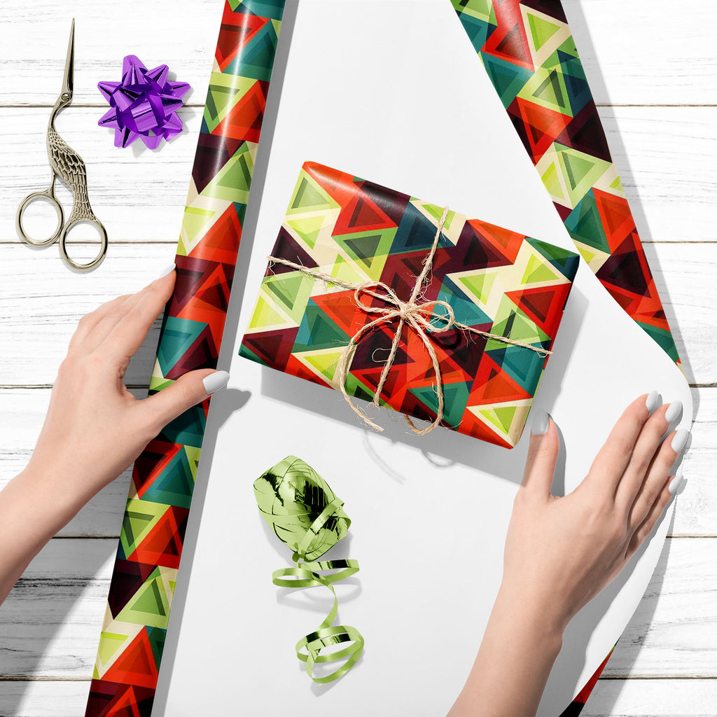 Grunge Triangle D3 Art & Craft Gift Wrapping Paper-Wrapping Papers-WRP_PP-IC 5007436 IC 5007436, Abstract Expressionism, Abstracts, African, American, Ancient, Art and Paintings, Aztec, Culture, Decorative, Diamond, Digital, Digital Art, Ethnic, Geometric, Geometric Abstraction, Graphic, Historical, Illustrations, Medieval, Mexican, Modern Art, Patterns, Retro, Semi Abstract, Signs, Signs and Symbols, Traditional, Triangles, Tribal, Vintage, World Culture, grunge, triangle, d3, art, craft, gift, wrapping, p