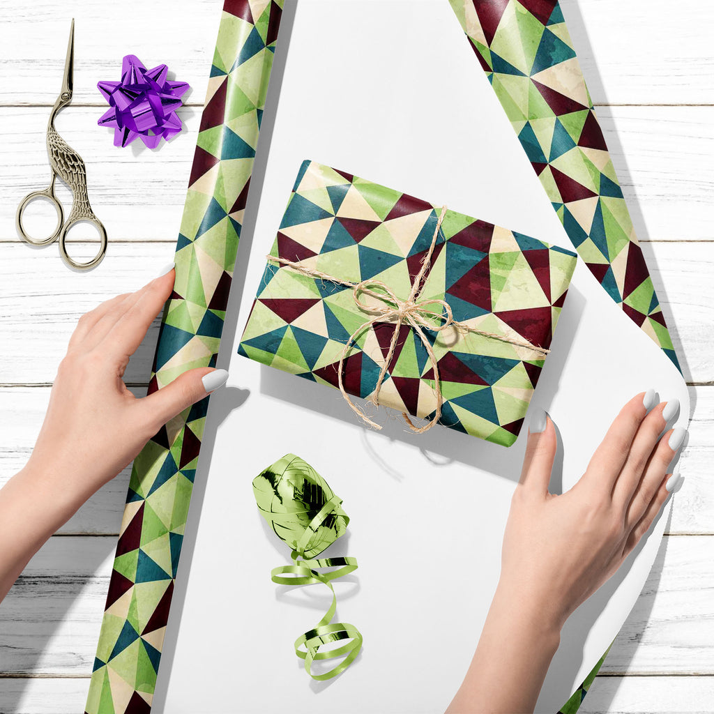 Grunge Triangle D4 Art & Craft Gift Wrapping Paper-Wrapping Papers-WRP_PP-IC 5007437 IC 5007437, Abstract Expressionism, Abstracts, Ancient, Art and Paintings, Culture, Diamond, Digital, Digital Art, Ethnic, Geometric, Geometric Abstraction, Graphic, Grid Art, Historical, Illustrations, Medieval, Patterns, Retro, Semi Abstract, Signs, Signs and Symbols, Traditional, Triangles, Tribal, Vintage, World Culture, grunge, triangle, d4, art, craft, gift, wrapping, paper, abstract, artistic, artwork, backdrop, back