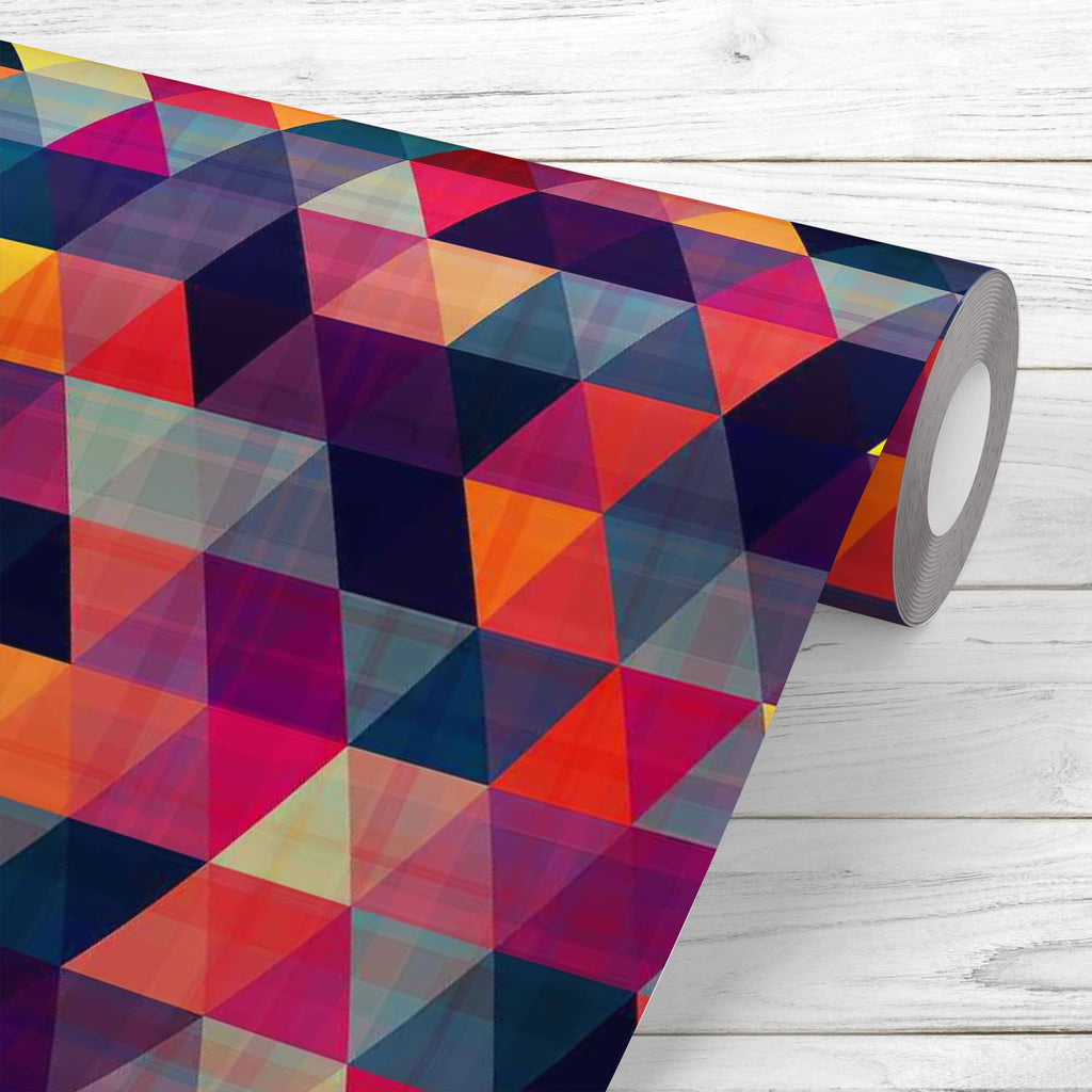 Triangled D1 Wallpaper Roll-Wallpapers Peel & Stick-WAL_PA-IC 5007439 IC 5007439, Abstract Expressionism, Abstracts, Ancient, Black, Black and White, Decorative, Diamond, Fantasy, Fashion, Geometric, Geometric Abstraction, Grid Art, Historical, Medieval, Modern Art, Patterns, Pop Art, Retro, Semi Abstract, Signs, Signs and Symbols, Triangles, Vintage, triangled, d1, wallpaper, roll, pattern, texture, abstract, seamless, triangle, background, geometry, grid, patchwork, mosaic, muster, shape, modern, red, ang