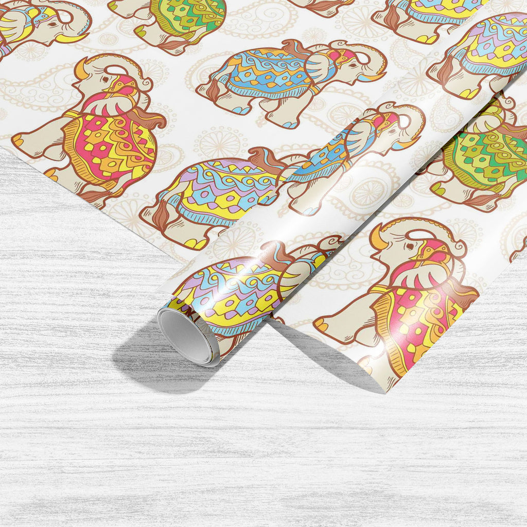 Indian Elephant D1 Art & Craft Gift Wrapping Paper-Wrapping Papers-WRP_PP-IC 5007441 IC 5007441, Abstract Expressionism, Abstracts, African, Ancient, Animals, Animated Cartoons, Art and Paintings, Asian, Baby, Caricature, Cartoons, Children, Decorative, Digital, Digital Art, Festivals, Festivals and Occasions, Festive, Geometric, Geometric Abstraction, Graphic, Historical, Illustrations, Indian, Kids, Medieval, Modern Art, Nature, Patterns, Pets, Retro, Scenic, Semi Abstract, Signs, Signs and Symbols, Vinta