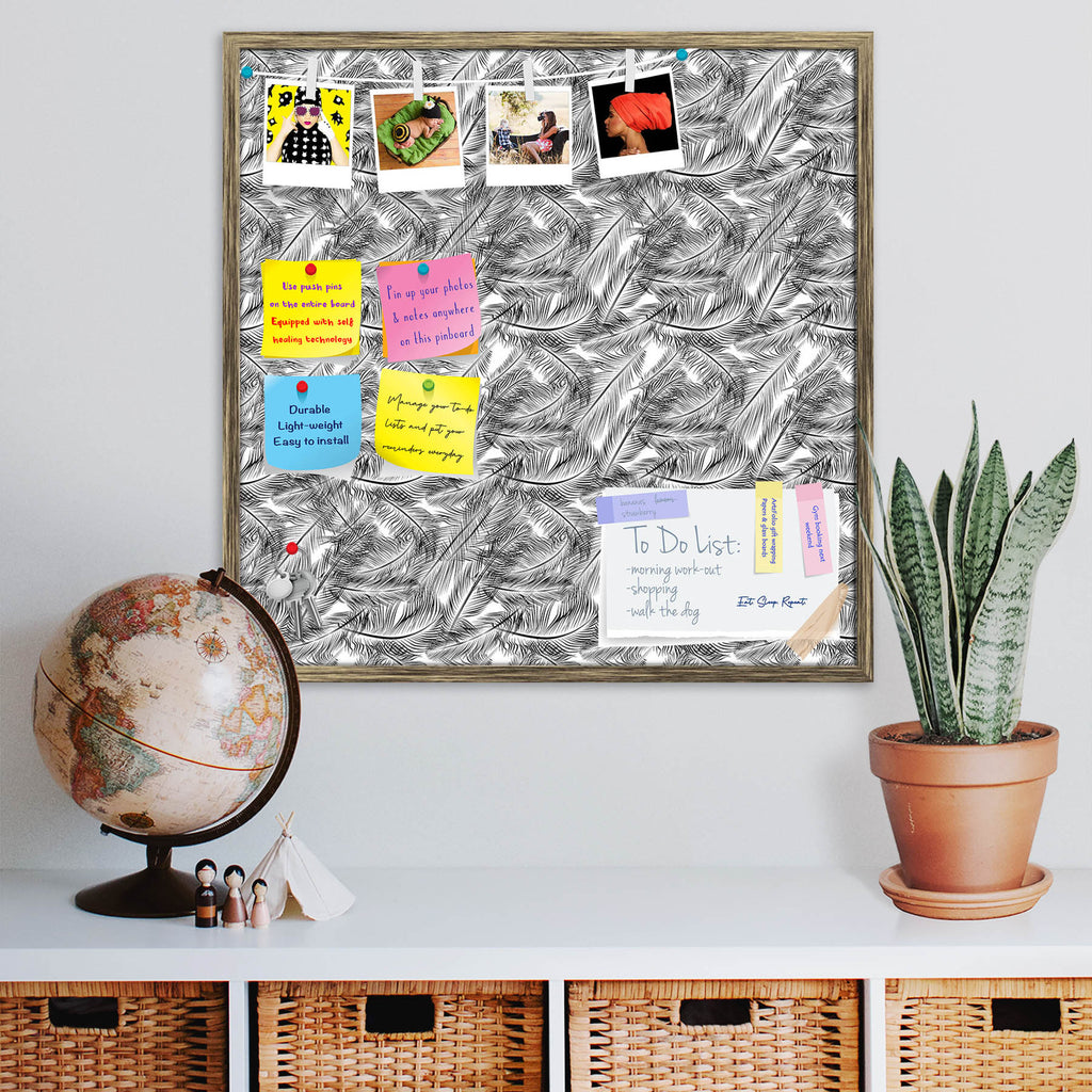 Feathers Bulletin Board Notice Pin Board Soft Board | Framed-Bulletin Boards Framed-BLB_FR-IC 5007443 IC 5007443, Abstract Expressionism, Abstracts, Ancient, Animals, Art and Paintings, Birds, Black, Black and White, Decorative, Digital, Digital Art, Drawing, Fashion, Geometric, Geometric Abstraction, Graphic, Historical, Illustrations, Medieval, Modern Art, Nature, Patterns, Retro, Scenic, Semi Abstract, Signs, Signs and Symbols, Vintage, White, feathers, bulletin, board, notice, pin, soft, framed, abstrac