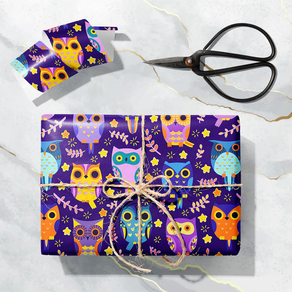 Owls Art & Craft Gift Wrapping Paper-Wrapping Papers-WRP_PP-IC 5007453 IC 5007453, Animated Cartoons, Art and Paintings, Baby, Birds, Caricature, Cartoons, Children, Comics, Digital, Digital Art, Graphic, Illustrations, Kids, Nature, Patterns, Scenic, Signs, Signs and Symbols, owls, art, craft, gift, wrapping, paper, owl, adorable, background, bird, cartoon, character, colorful, comic, cute, decor, decoration, design, element, fun, funny, illustration, kid, ornament, pattern, print, seamless, sweet, texture