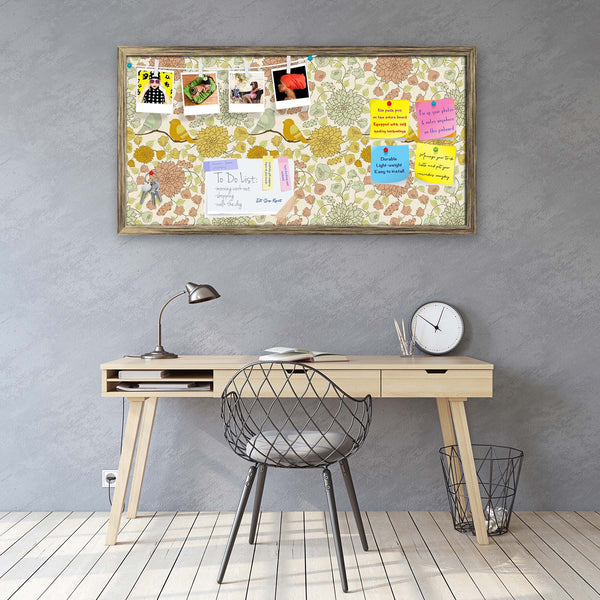 Beautiful Morning Bulletin Board Notice Pin Board Soft Board | Framed-Bulletin Boards Framed-BLB_FR-IC 5007458 IC 5007458, Ancient, Art and Paintings, Birds, Botanical, Decorative, Drawing, Floral, Flowers, Historical, Illustrations, Medieval, Nature, Patterns, Scenic, Signs, Signs and Symbols, Vintage, beautiful, morning, bulletin, board, notice, pin, vision, soft, combo, with, thumb, push, pins, sticky, notes, antique, golden, frame, pattern, flower, background, art, backdrop, beige, bird, bloom, blossom,