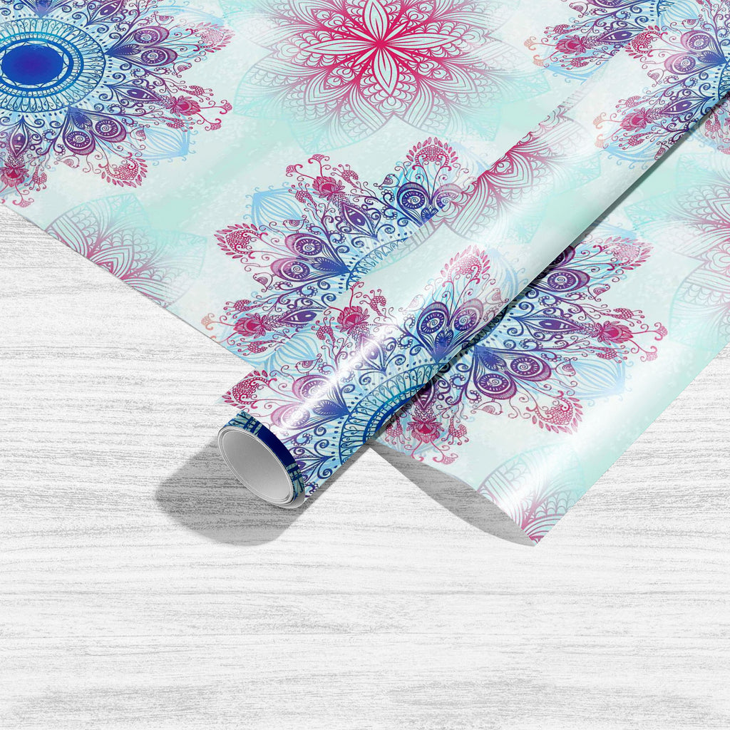 Ethnic Blue Ornament Art & Craft Gift Wrapping Paper-Wrapping Papers-WRP_PP-IC 5007463 IC 5007463, Abstract Expressionism, Abstracts, Allah, Arabic, Art and Paintings, Asian, Botanical, Circle, Cities, City Views, Culture, Drawing, Ethnic, Floral, Flowers, Geometric, Geometric Abstraction, Hinduism, Illustrations, Indian, Islam, Mandala, Nature, Paintings, Patterns, Retro, Semi Abstract, Signs, Signs and Symbols, Symbols, Traditional, Tribal, World Culture, blue, ornament, art, craft, gift, wrapping, paper,