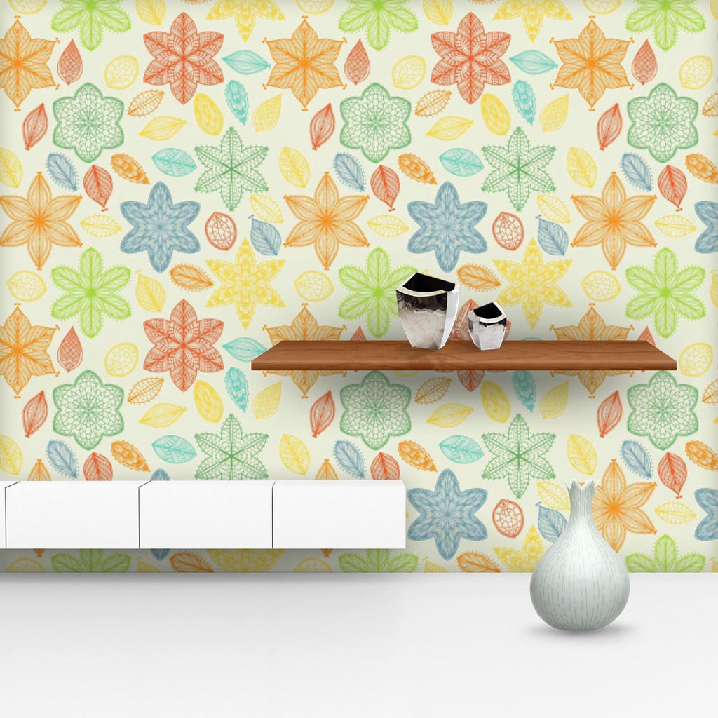 Ornate Leaves & Flowers Wallpaper Roll-Wallpapers Peel & Stick-WAL_PA-IC 5007464 IC 5007464, Abstract Expressionism, Abstracts, Ancient, Art and Paintings, Botanical, Digital, Digital Art, Fashion, Floral, Flowers, Graphic, Historical, Illustrations, Medieval, Nature, Paintings, Patterns, Retro, Scenic, Seasons, Semi Abstract, Signs, Signs and Symbols, Vintage, ornate, leaves, wallpaper, roll, abstract, art, background, beautiful, beauty, beige, blossom, blue, concept, contemporary, creativity, curve, decor