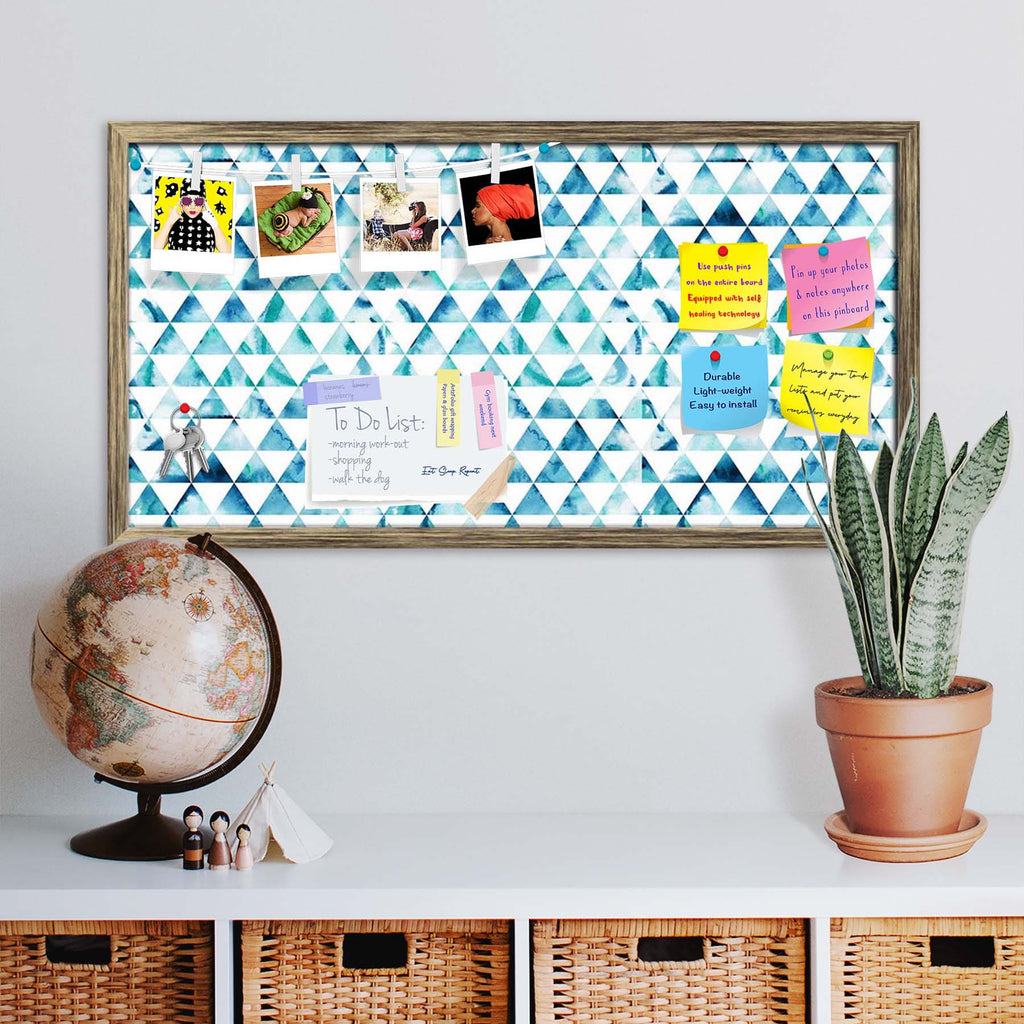 Watercolor Hipster Triangles Bulletin Board Notice Pin Board Soft Board | Framed-Bulletin Boards Framed-BLB_FR-IC 5007474 IC 5007474, Abstract Expressionism, Abstracts, Art and Paintings, Digital, Digital Art, Drawing, Eygptian, Fantasy, Fashion, Geometric, Geometric Abstraction, Graphic, Grid Art, Hipster, Illustrations, Modern Art, Patterns, Retro, Semi Abstract, Signs, Signs and Symbols, Space, Triangles, Watercolour, watercolor, bulletin, board, notice, pin, soft, framed, abstract, art, background, card