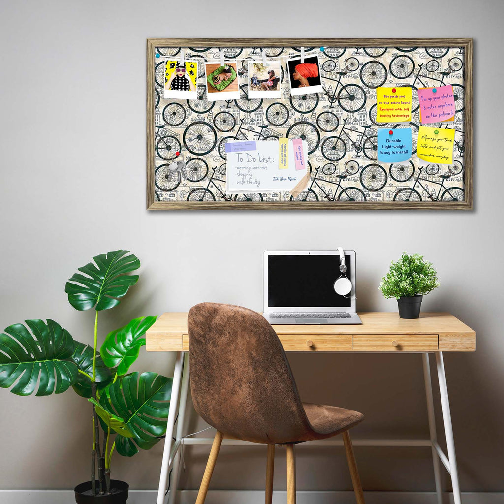 Bicycles D1 Bulletin Board Notice Pin Board Soft Board | Framed-Bulletin Boards Framed-BLB_FR-IC 5007478 IC 5007478, Abstract Expressionism, Abstracts, Ancient, Animated Cartoons, Art and Paintings, Automobiles, Bikes, Botanical, Caricature, Cars, Cartoons, Decorative, Digital, Digital Art, Drawing, Fashion, Floral, Flowers, Graphic, Historical, Illustrations, Medieval, Nature, Patterns, Retro, Semi Abstract, Signs, Signs and Symbols, Sketches, Sports, Transportation, Travel, Vehicles, Vintage, bicycles, d1