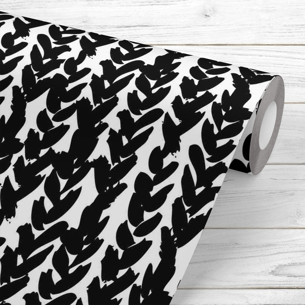 Painted Braids Wallpaper Roll-Wallpapers Peel & Stick-WAL_PA-IC 5007480 IC 5007480, Abstract Expressionism, Abstracts, African, Ancient, Art and Paintings, Aztec, Black, Black and White, Bohemian, Brush Stroke, Chevron, Culture, Digital, Digital Art, Drawing, Ethnic, Fashion, Graphic, Hand Drawn, Herringbone, Historical, Illustrations, Medieval, Patterns, Retro, Semi Abstract, Signs, Signs and Symbols, Stripes, Traditional, Tribal, Vintage, Watercolour, White, World Culture, painted, braids, wallpaper, roll