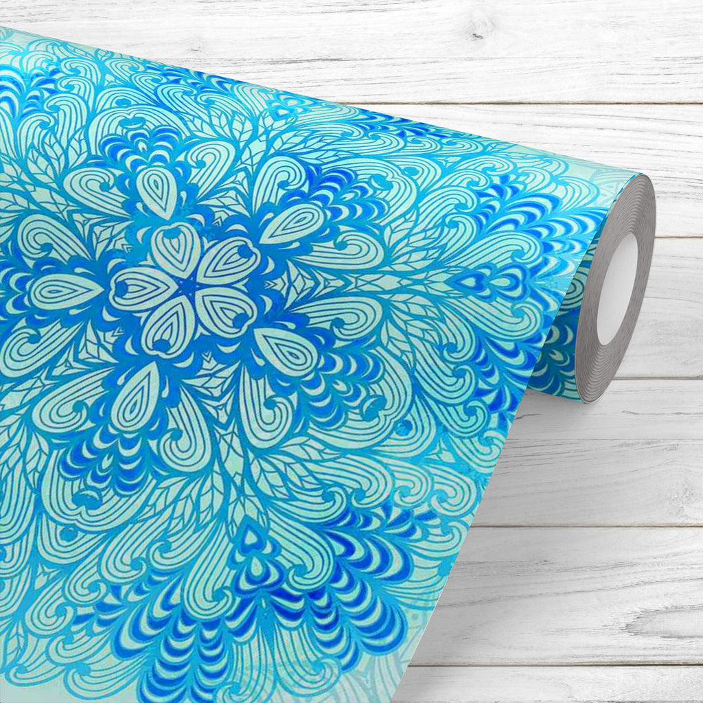 Ethnic Ornament D3 Wallpaper Roll-Wallpapers Peel & Stick-WAL_PA-IC 5007505 IC 5007505, Abstract Expressionism, Abstracts, Allah, Arabic, Art and Paintings, Asian, Black and White, Botanical, Circle, Cities, City Views, Culture, Drawing, Ethnic, Floral, Flowers, Geometric, Geometric Abstraction, Hinduism, Illustrations, Indian, Islam, Mandala, Nature, Paintings, Patterns, Retro, Semi Abstract, Signs, Signs and Symbols, Symbols, Traditional, Tribal, White, World Culture, ornament, d3, wallpaper, roll, abstra