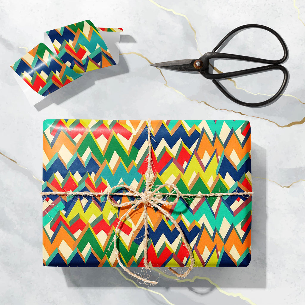 Zigzag Art & Craft Gift Wrapping Paper-Wrapping Papers-WRP_PP-IC 5007508 IC 5007508, Abstract Expressionism, Abstracts, Ancient, Bohemian, Chevron, Digital, Digital Art, Drawing, Geometric, Geometric Abstraction, Graffiti, Graphic, Hipster, Historical, Illustrations, Medieval, Modern Art, Patterns, Retro, Semi Abstract, Signs, Signs and Symbols, Splatter, Stripes, Triangles, Vintage, Watercolour, zigzag, art, craft, gift, wrapping, paper, abstract, argyle, background, blue, boho, bold, brush, colourful, des