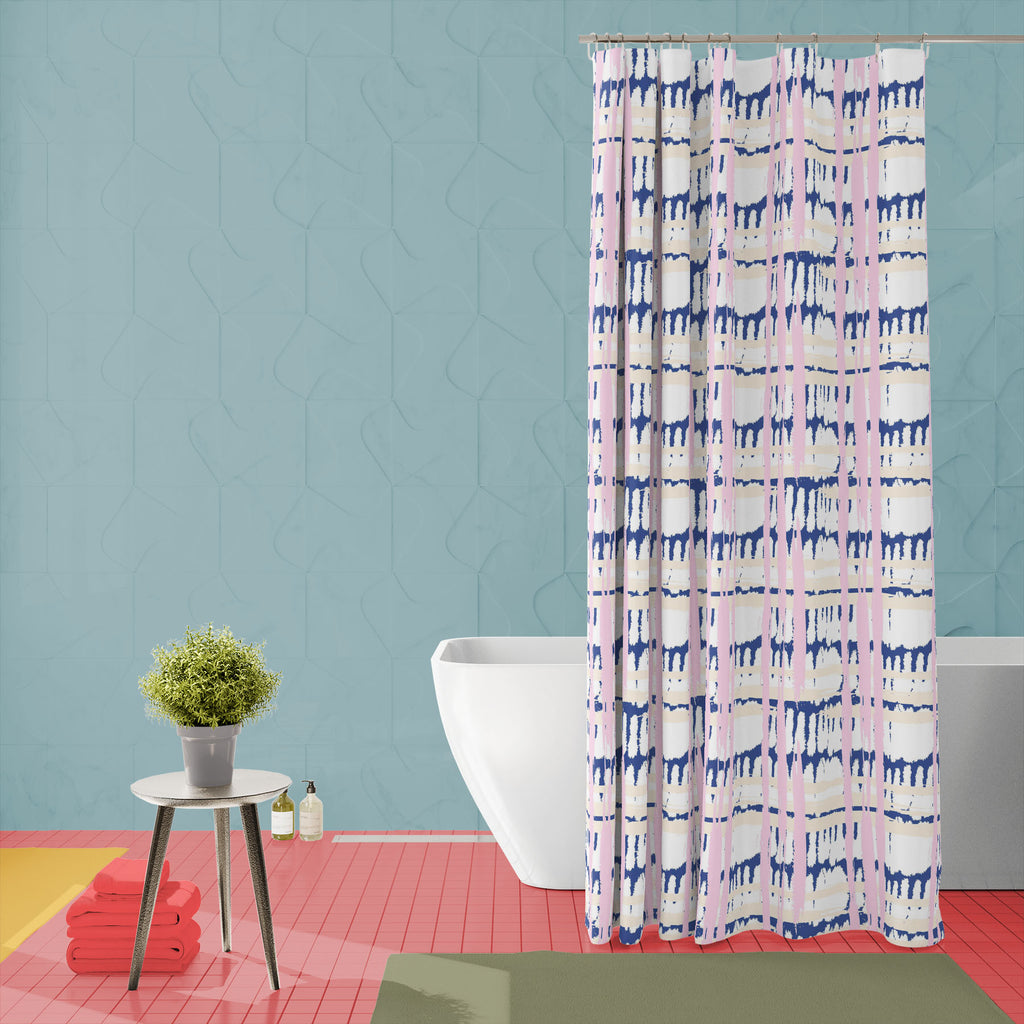 Mixed Geometric Art D4 Washable Waterproof Shower Curtain-Shower Curtains-CUR_SH_EL-IC 5007513 IC 5007513, Patterns, Stripes, mixed, geometric, art, d4, washable, waterproof, shower, curtain, seamless, bold, pattern, wide, brushstrokes, multiple, pastel, colors, artzfolio, shower curtain, bathroom curtain, eyelet shower curtain, waterproof shower curtain, kids shower curtain, washable curtain, 7feet shower curtain, washroom curtain, set of 2 curtain, pvc shower curtain, designer shower curtain, shower curta