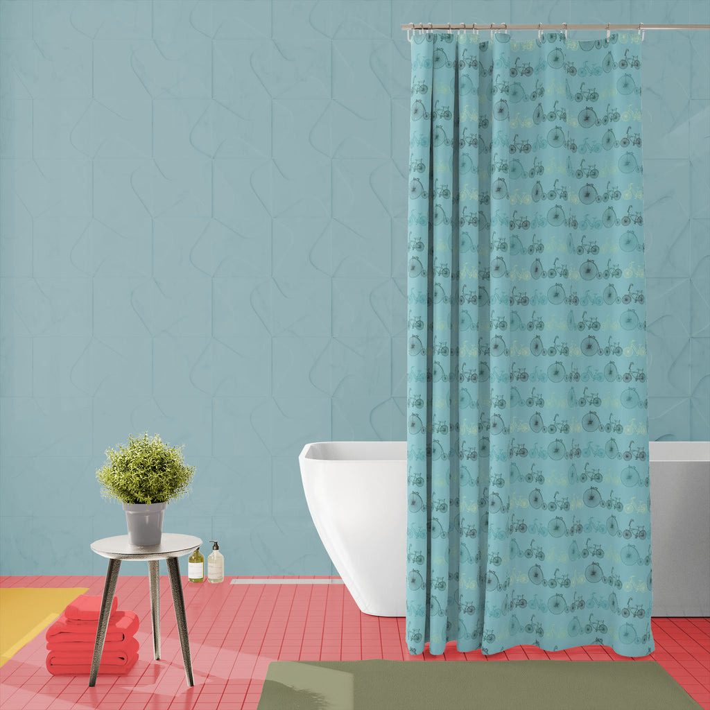Bicycles D3 Washable Waterproof Shower Curtain-Shower Curtains-CUR_SH_EL-IC 5007527 IC 5007527, Art and Paintings, Automobiles, Bikes, Cities, City Views, Digital, Digital Art, Drawing, Graphic, Hipster, Hobbies, Illustrations, Patterns, Retro, Signs, Signs and Symbols, Sketches, Sports, Transportation, Travel, Vehicles, Vintage, Metallic, bicycles, d3, washable, waterproof, shower, curtain, art, background, bicycle, bike, blue, circus, city, classic, color, colorful, cute, cycle, design, doodle, exercise, 