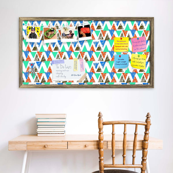 Mixed Triangled D2 Bulletin Board Notice Pin Board Soft Board | Framed-Bulletin Boards Framed-BLB_FR-IC 5007536 IC 5007536, Abstract Expressionism, Abstracts, African, Ancient, Art and Paintings, Aztec, Bohemian, Brush Stroke, Chevron, Culture, Ethnic, Eygptian, Geometric, Geometric Abstraction, Graffiti, Hand Drawn, Historical, Medieval, Mexican, Modern Art, Patterns, Retro, Semi Abstract, Signs, Signs and Symbols, Splatter, Traditional, Triangles, Tribal, Vintage, Watercolour, World Culture, mixed, triang