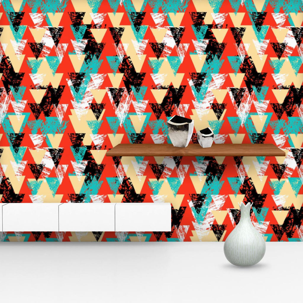 Triangled D2 Wallpaper Roll-Wallpapers Peel & Stick-WAL_PA-IC 5007537 IC 5007537, Abstract Expressionism, Abstracts, African, Ancient, Art and Paintings, Aztec, Bohemian, Brush Stroke, Chevron, Culture, Ethnic, Eygptian, Geometric, Geometric Abstraction, Graffiti, Hand Drawn, Historical, Medieval, Mexican, Modern Art, Patterns, Retro, Semi Abstract, Signs, Signs and Symbols, Splatter, Traditional, Triangles, Tribal, Vintage, Watercolour, World Culture, triangled, d2, wallpaper, roll, abstract, art, backgrou
