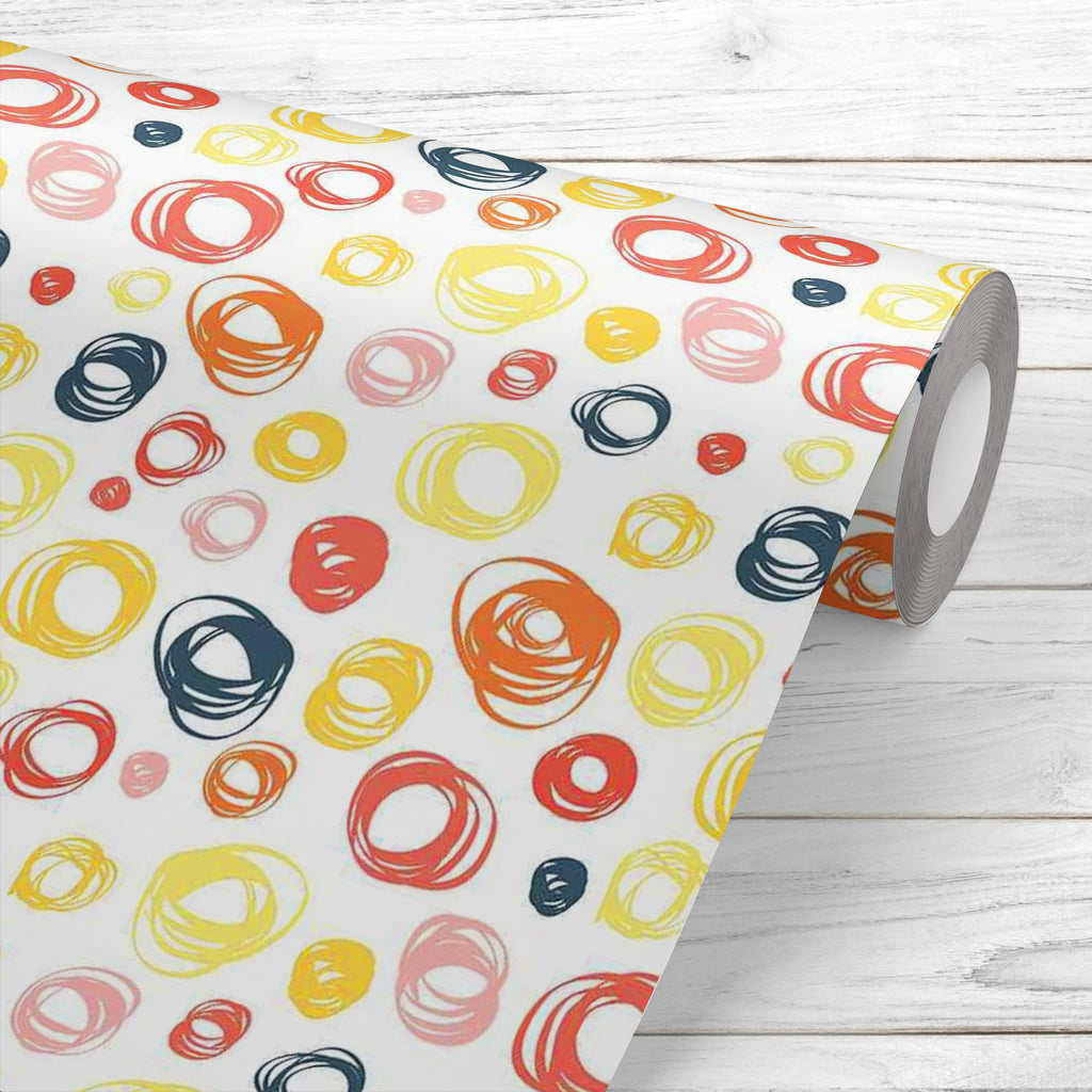 Abstract Doodle D2 Wallpaper Roll - Wallpapers Peel & Stick - ArtzFolio.com