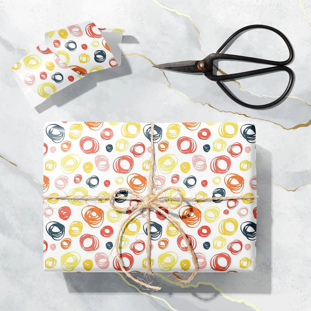Abstract Doodle D2 Art & Craft Gift Wrapping Paper - Wrapping Papers - ArtzFolio.com