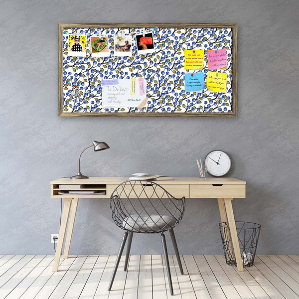 Blueberries Around Bulletin Board Notice Pin Board Soft Board | Framed-Bulletin Boards Framed-BLB_FR-IC 5007556 IC 5007556, Ancient, Art and Paintings, Beverage, Cuisine, Drawing, Food, Food and Beverage, Food and Drink, Historical, Illustrations, Kitchen, Medieval, Nature, Patterns, Scenic, Seasons, Vintage, Watercolour, Wooden, blueberries, around, bulletin, board, notice, pin, vision, soft, combo, with, thumb, push, pins, sticky, notes, antique, golden, frame, art, autumn, backdrop, background, berries, 
