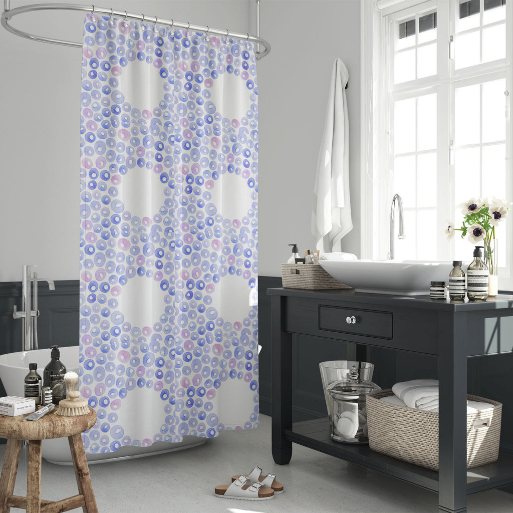 Watercolor Drops D1 Washable Waterproof Shower Curtain-Shower Curtains-CUR_SH_EL-IC 5007559 IC 5007559, Abstract Expressionism, Abstracts, Ancient, Baby, Children, Circle, Digital, Digital Art, Dots, Geometric, Geometric Abstraction, Graphic, Historical, Illustrations, Kids, Medieval, Patterns, Retro, Semi Abstract, Signs, Signs and Symbols, Space, Splatter, Vintage, Watercolour, watercolor, drops, d1, washable, waterproof, shower, curtain, abstract, backdrop, background, badge, ball, blue, bubble, childhoo