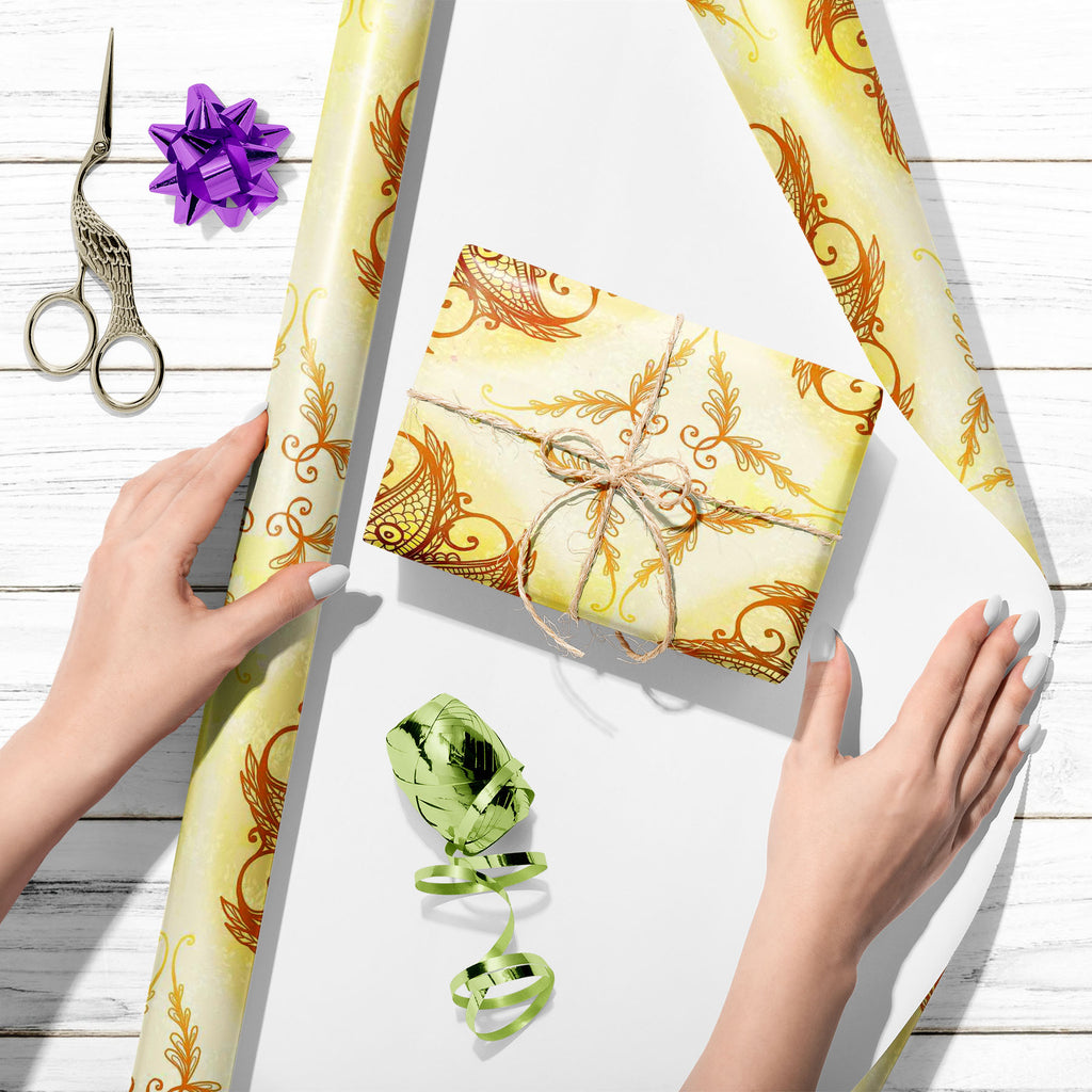 Ethnic Circular Ornament D3 Art & Craft Gift Wrapping Paper-Wrapping Papers-WRP_PP-IC 5007562 IC 5007562, Abstract Expressionism, Abstracts, Allah, Arabic, Art and Paintings, Asian, Botanical, Circle, Cities, City Views, Culture, Drawing, Ethnic, Floral, Flowers, Geometric, Geometric Abstraction, Hinduism, Illustrations, Indian, Islam, Mandala, Nature, Paintings, Patterns, Retro, Semi Abstract, Signs, Signs and Symbols, Symbols, Traditional, Tribal, World Culture, circular, ornament, d3, art, craft, gift, w