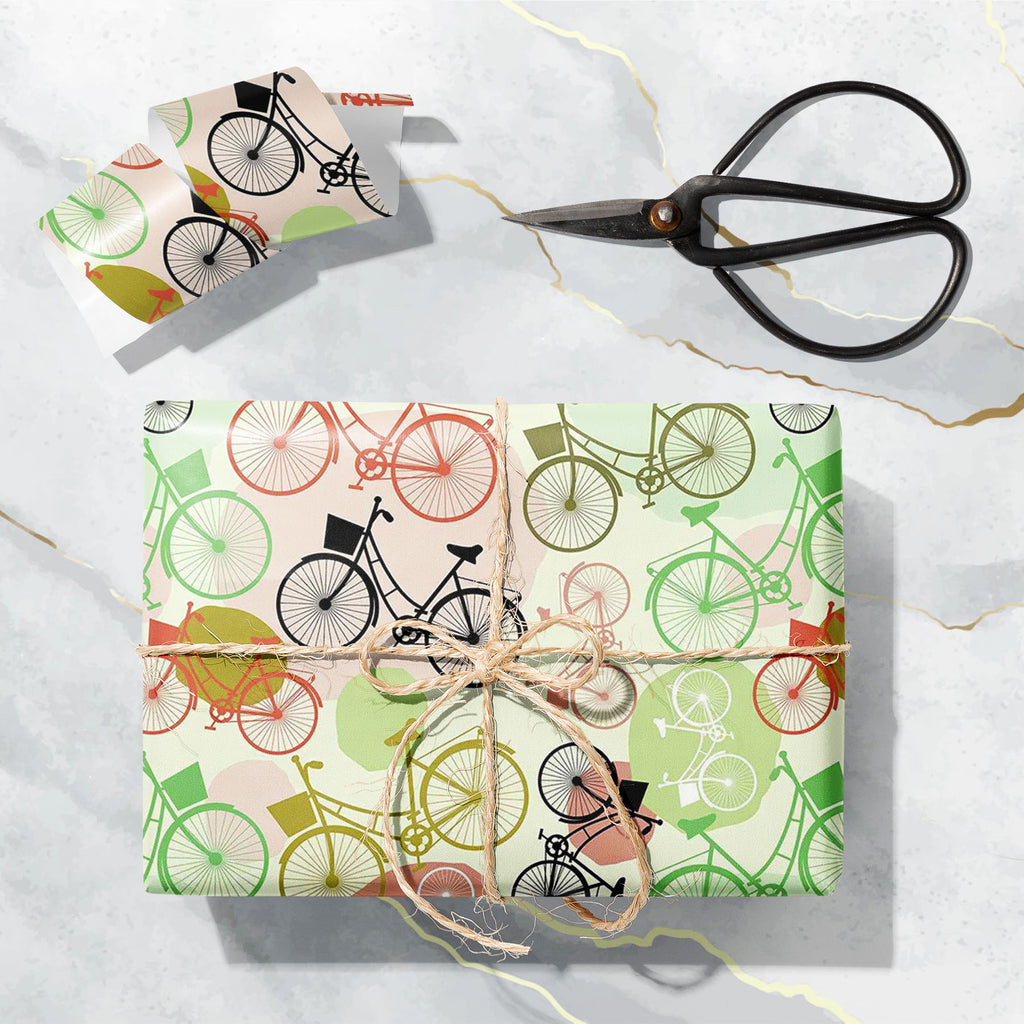 Vintage Bicycles Art & Craft Gift Wrapping Paper-Wrapping Papers-WRP_PP-IC 5007576 IC 5007576, Art and Paintings, Automobiles, Bikes, Black, Black and White, Digital, Digital Art, Drawing, Graphic, Illustrations, Patterns, Retro, Signs, Signs and Symbols, Sketches, Sports, Transportation, Travel, Vehicles, Vintage, White, Metallic, bicycles, art, craft, gift, wrapping, paper, background, beige, bicycle, bike, brown, cute, cycle, design, doodle, drawn, green, hand, illustration, leisure, line, object, old, p