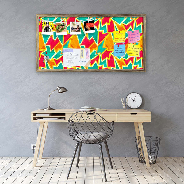 Bright Mosaic Bulletin Board Notice Pin Board Soft Board | Framed-Bulletin Boards Framed-BLB_FR-IC 5007578 IC 5007578, Abstract Expressionism, Abstracts, Architecture, Art and Paintings, Beverage, Digital, Digital Art, Fashion, Geometric, Geometric Abstraction, Graphic, Illustrations, Kitchen, Patterns, Retro, Semi Abstract, Signs, Signs and Symbols, Triangles, bright, mosaic, bulletin, board, notice, pin, vision, soft, combo, with, thumb, push, pins, sticky, notes, antique, golden, frame, abstract, art, ba