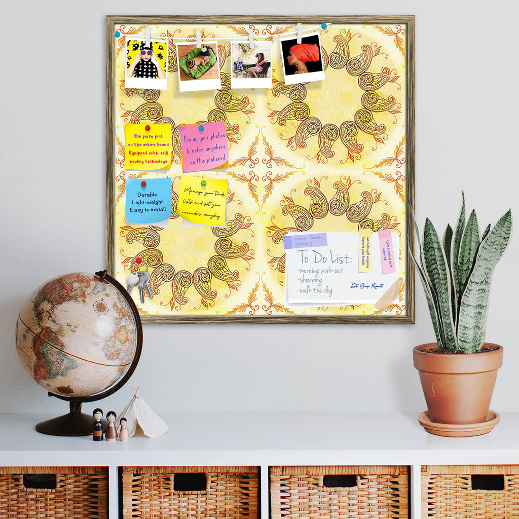 Ethnic Circular Ornament D5 Bulletin Board Notice Pin Board Soft Board | Framed-Bulletin Boards Framed-BLB_FR-IC 5007586 IC 5007586, Abstract Expressionism, Abstracts, Allah, Arabic, Art and Paintings, Asian, Botanical, Circle, Cities, City Views, Culture, Drawing, Ethnic, Floral, Flowers, Geometric, Geometric Abstraction, Hinduism, Illustrations, Indian, Islam, Mandala, Nature, Paintings, Patterns, Retro, Semi Abstract, Signs, Signs and Symbols, Symbols, Traditional, Tribal, World Culture, circular, orname