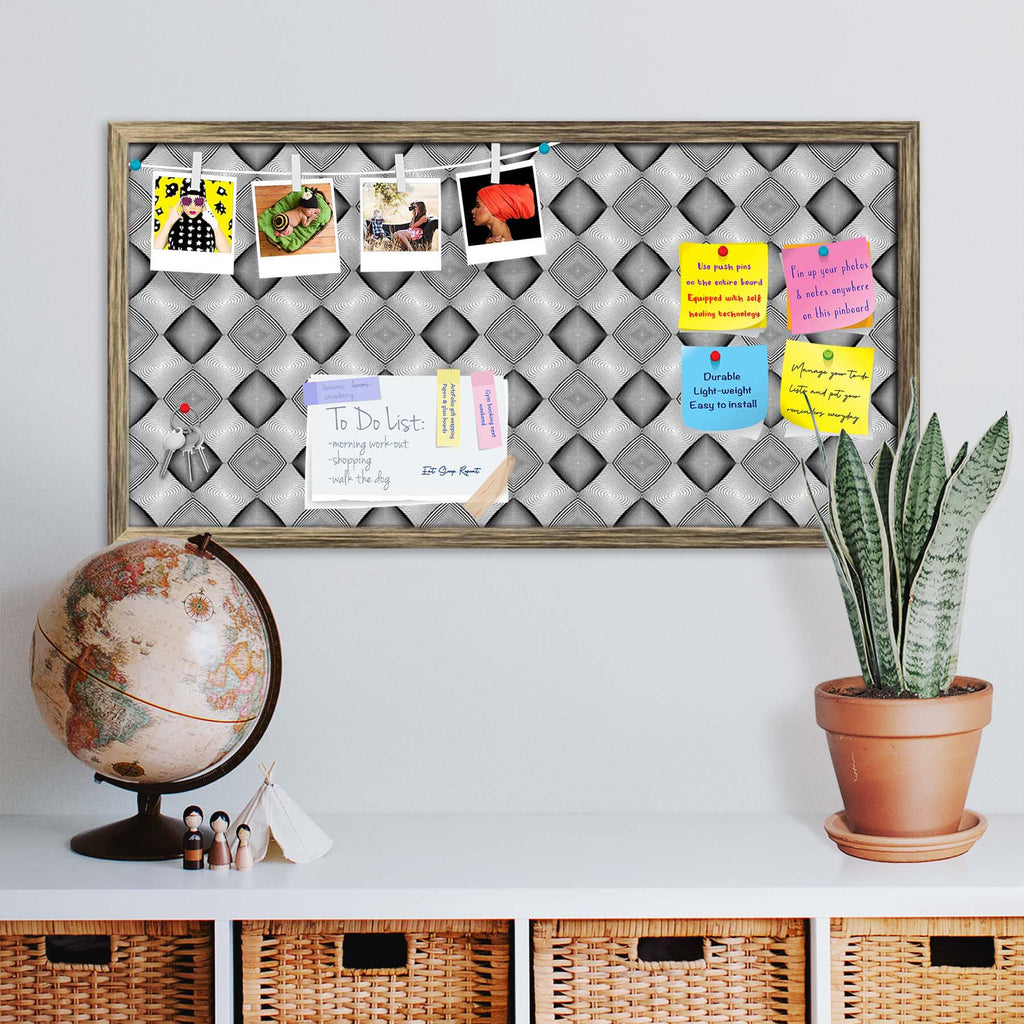 Monochrome Diamond D1 Bulletin Board Notice Pin Board Soft Board | Framed-Bulletin Boards Framed-BLB_FR-IC 5007590 IC 5007590, Abstract Expressionism, Abstracts, Art and Paintings, Black, Black and White, Circle, Diamond, Digital, Digital Art, Geometric, Geometric Abstraction, Graphic, Grid Art, Illustrations, Modern Art, Patterns, Semi Abstract, Signs, Signs and Symbols, Stripes, White, monochrome, d1, bulletin, board, notice, pin, soft, framed, abstract, abstraction, art, background, circular, curve, desi