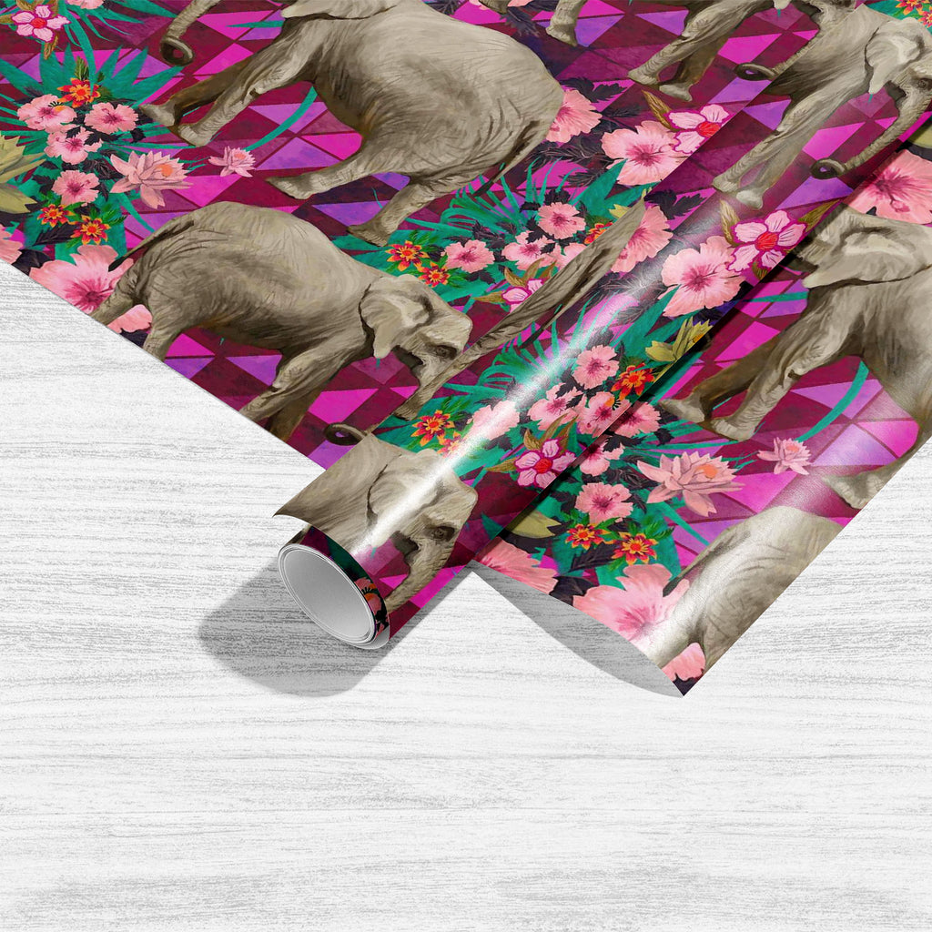 Elephant Pattern D1 Art & Craft Gift Wrapping Paper-Wrapping Papers-WRP_PP-IC 5007595 IC 5007595, Botanical, Drawing, Floral, Flowers, Illustrations, Indian, Nature, Patterns, Signs, Signs and Symbols, elephant, pattern, d1, art, craft, gift, wrapping, paper, design, elephants, exotic, illustration, jungles, lotus, seamless, artzfolio, wrapping paper, gift wrapping paper, gift wrapping, birthday wrapping paper, holiday wrapping paper, cool wrapping paper, unique wrapping paper, luxury wrapping paper, wrappi