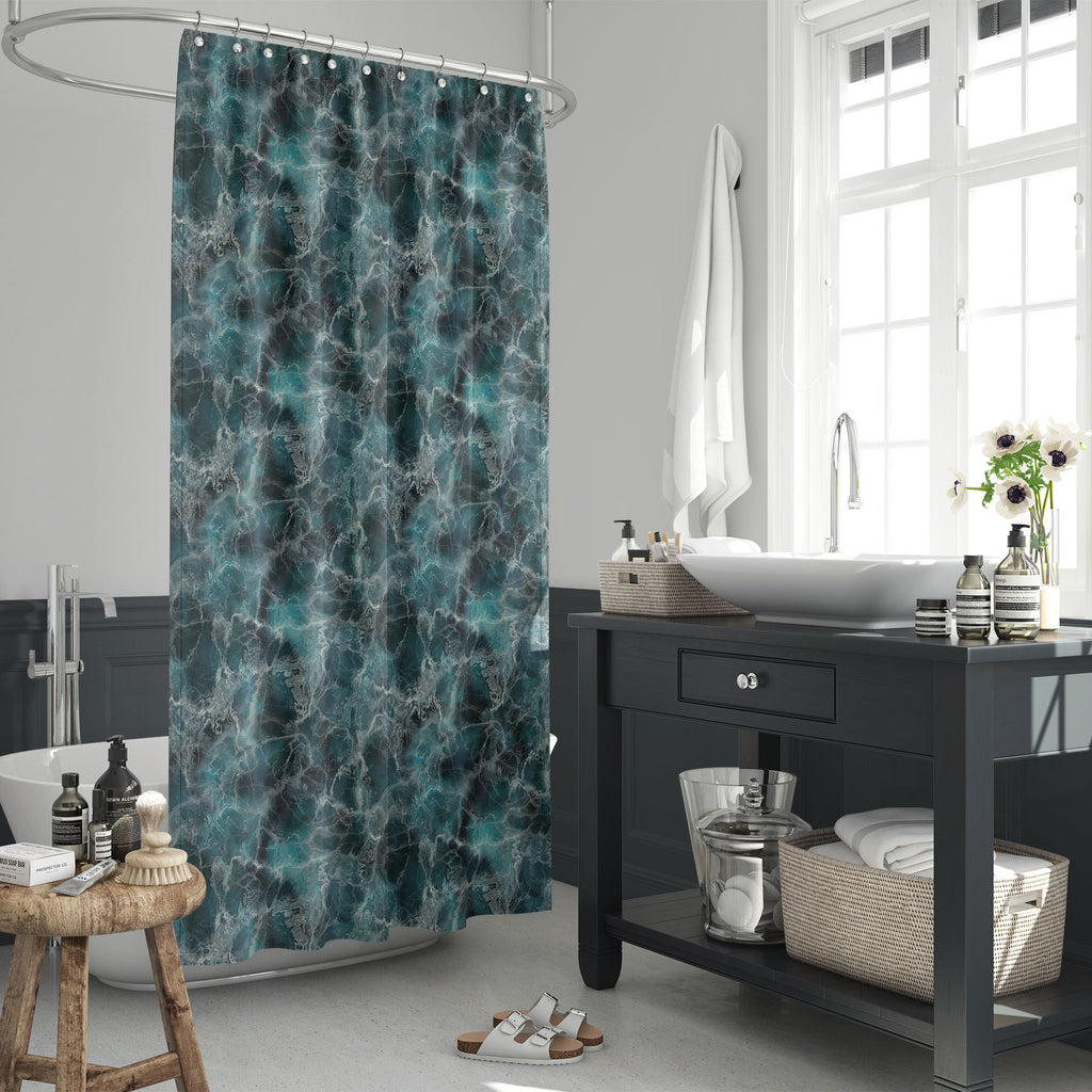 Abstract Surface D2 Washable Waterproof Shower Curtain - Shower Curtains - ArtzFolio.com