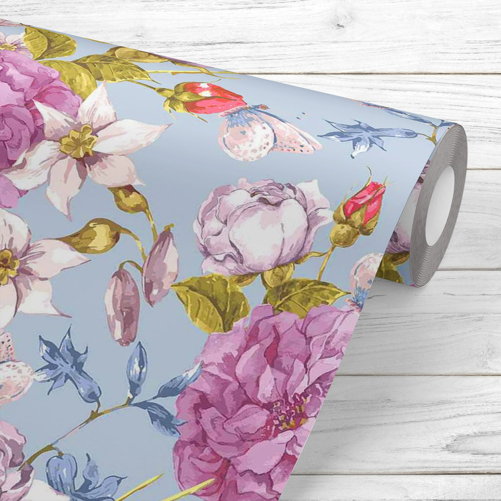 Floral Roses D1 Wallpaper Roll-Wallpapers Peel & Stick-WAL_PA-IC 5007625 IC 5007625, Abstract Expressionism, Abstracts, Ancient, Botanical, Floral, Flowers, Historical, Medieval, Nature, Patterns, Retro, Scenic, Semi Abstract, Vintage, Watercolour, Wedding, roses, d1, wallpaper, roll, peonies, flower, pattern, seamless, abstract, anniversary, artwork, background, bloom, bouquet, butterfly, garden, greeting, invitation, narcissus, ornamental, romantic, rose, spring, summer, valentine, watercolor, wildflowers