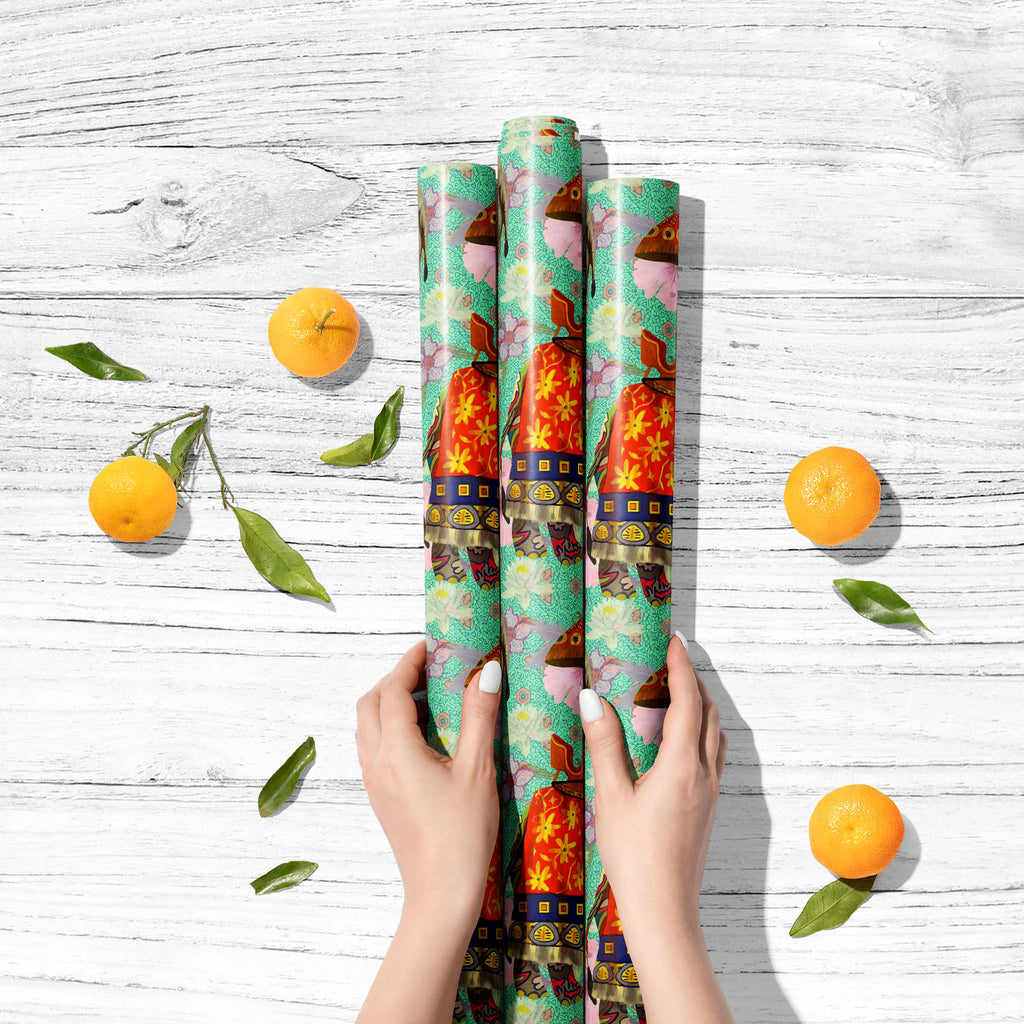 Elephant Pattern D2 Art & Craft Gift Wrapping Paper-Wrapping Papers-WRP_PP-IC 5007629 IC 5007629, Art and Paintings, Botanical, Floral, Flowers, Hand Drawn, Indian, Nature, Patterns, Scenic, Signs, Signs and Symbols, elephant, pattern, d2, art, craft, gift, wrapping, paper, lotus, flower, india, seamless, background, design, exotic, hand, drawn, wild, life, artzfolio, wrapping paper, gift wrapping paper, gift wrapping, birthday wrapping paper, holiday wrapping paper, cool wrapping paper, unique wrapping pap
