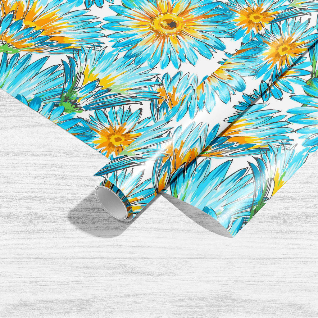 Budding Flowers D2 Art & Craft Gift Wrapping Paper-Wrapping Papers-WRP_PP-IC 5007649 IC 5007649, Ancient, Black and White, Botanical, Decorative, Fashion, Floral, Flowers, Historical, Illustrations, Medieval, Nature, Patterns, Retro, Scenic, Signs, Signs and Symbols, Vintage, Watercolour, White, budding, d2, art, craft, gift, wrapping, paper, pattern, watercolor, elegant, seamless, backdrop, background, beautiful, bloom, blossom, blue, bright, cute, daisy, decoration, delicate, design, drawn, eco, element, 