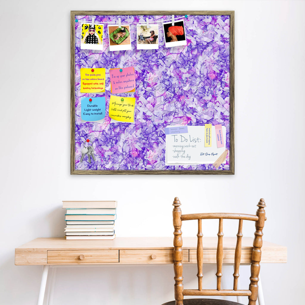 Bright Purple Bulletin Board Notice Pin Board Soft Board | Framed-Bulletin Boards Framed-BLB_FR-IC 5007651 IC 5007651, Abstract Expressionism, Abstracts, Ancient, Art and Paintings, Black and White, Drawing, Historical, Illustrations, Medieval, Patterns, Semi Abstract, Signs, Signs and Symbols, Splatter, Vintage, Watercolour, White, bright, purple, bulletin, board, notice, pin, soft, framed, abstract, art, artistic, background, backgrounds, border, breaks, color, colorful, colour, composition, crackle, crac
