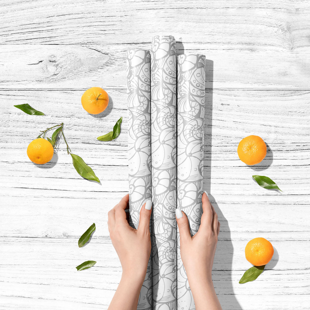 Seashells Art & Craft Gift Wrapping Paper-Wrapping Papers-WRP_PP-IC 5007656 IC 5007656, Art and Paintings, Digital, Digital Art, Drawing, Graphic, Illustrations, Patterns, Signs, Signs and Symbols, seashells, art, craft, gift, wrapping, paper, backdrop, background, contour, curlicue, decoration, design, elements, fancy, hand, helix, illustration, ink, natural, ornamental, outline, pattern, ringlet, seamless, seashell, shell, spiral, stylish, stylization, stylized, twirl, twist, unusual, artzfolio, wrapping 